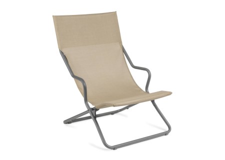 Lafuma Mobilier Lounger Horizon Noisette